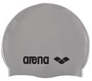 srebrny czepek pływacki arena