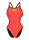 dwustronny stroj kapielowy arena rule breaker hooked black fluo red