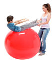 pilka-rehabilitacyjna-gymnic-physio