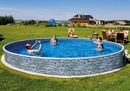Kompletny basen wkopywany Azuro Stone 4 x 1,2 m