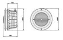 Lampa basenowa halogenowa