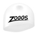 bialy czepek silikonowy treningowy plywacki zoggs ows